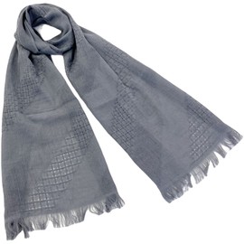 Enverhelk Imabari Towel, Scarf, 59.1 x 12.6 inches (150 x 32 cm), 100% Cotton, Soft and Light Texture, Made in Japan, Gauze Weave, Change Weave, Machine Washable, Quick Absorption of Sweat and