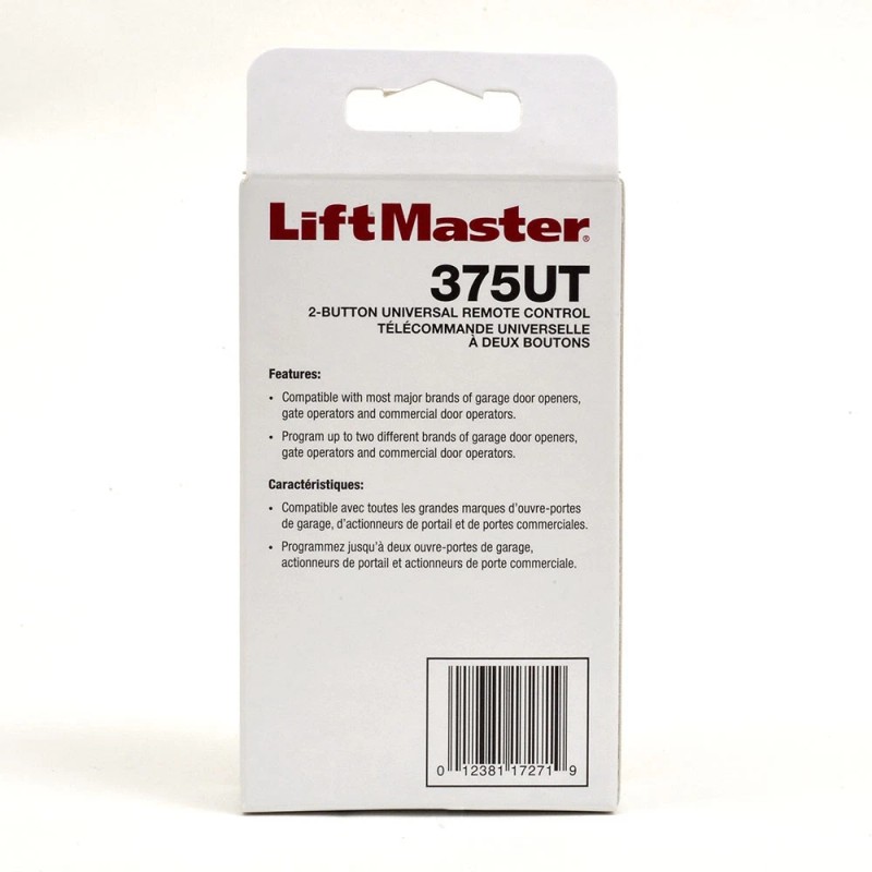 Liftmaster OEM 375UT Universal Garage Remote Compatible w 375LM Chamberlain