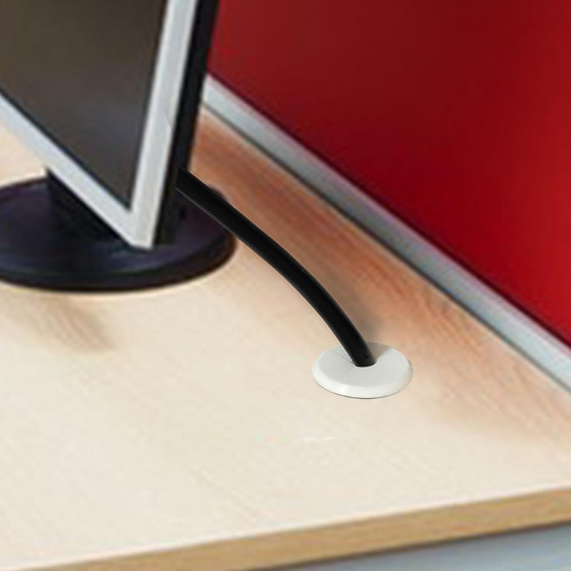 Cable Wall Bushing | Desk Cable Grommet - TV Wall
