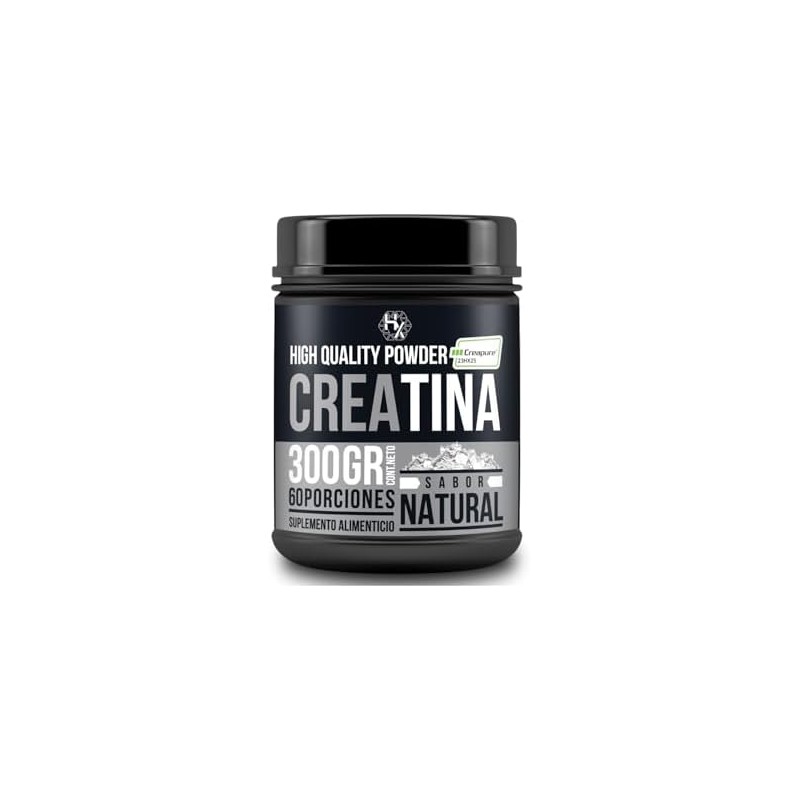 Holix Lab Creatina Monohidratada 300gr 60 Serv. Creapure Sabor Natural