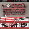 NattyDot 48" Large Power Tools Organizer Wall Mount,12 Drill Holder