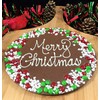 Chocolate Pizza Merry Christmas (16 oz)