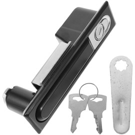 TEHAUX 1 PC Household Lock Durable Plane Lock for Cabinets and Doors Easy to Install Creative Furniture Latch for Enhanced Security and Privacy