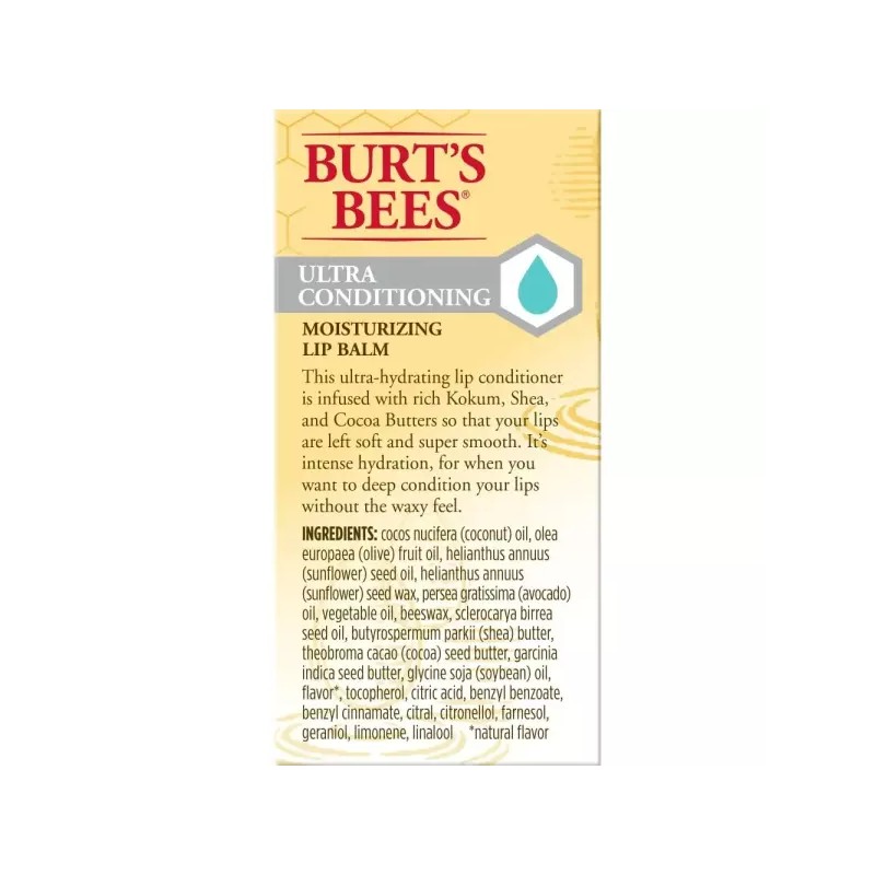 Burt's Bees 버츠비 2팩 울트라 컨디셔닝 립밤 0.3온스 Burt's Bees
