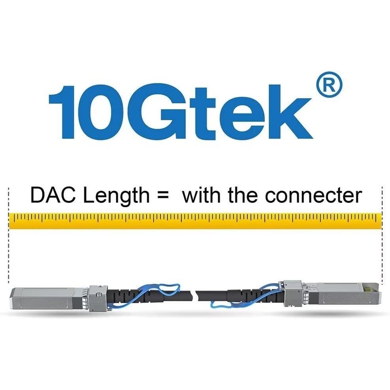 10Gtek 100G QSFP28 to 4X 25G SFP28 Breakout DAC Passive