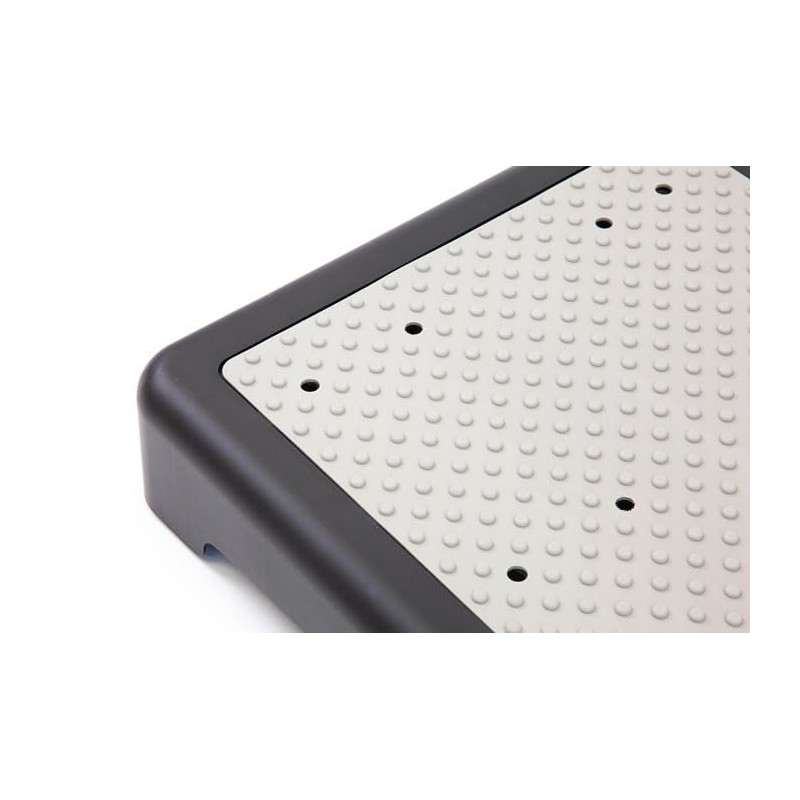 The Ramp People Plastic Half Step 9cm Anti Slip Black/Grey