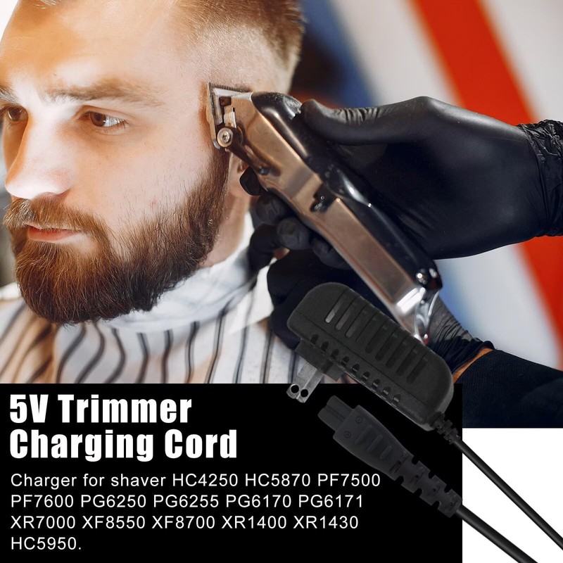 New 5V Charger Power Supply Cable Cord Replacement for Remington