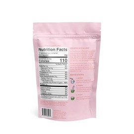 Chamberlain Coffee Caf Matcha Latte de Fresa y Caf Vegano con Leche de Avena - Fresa, Dulce, Ctrico - Matcha Japons en Polvo - 10 Porciones           