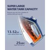 Steam Iron for Clothes, 1750W Clothes Iron with Durable Ceramic