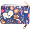 Simply Southern Printed Navy Field Zip Wallets