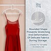 15" Compact Slim & Slimlink Interlocking Clothes Hangers, Space-Saving Lightweight