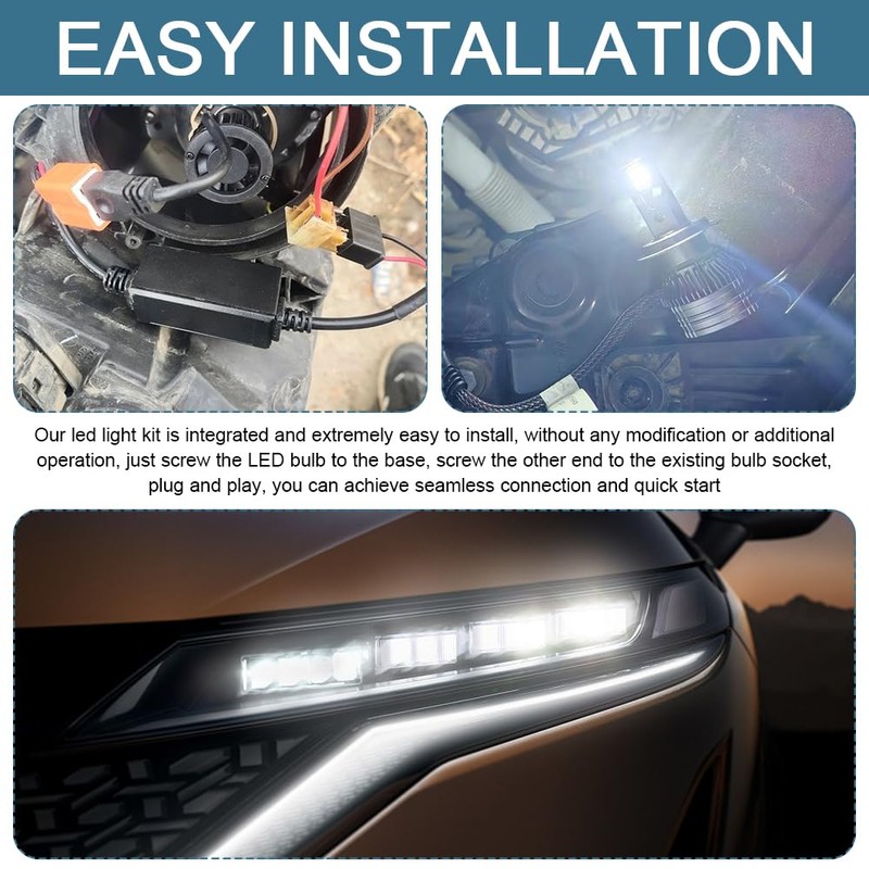 QZTYTY 2PCS H1/H3 Car Canbus Decoder, LED Light Decoder, LED