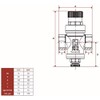 Adjustable Pressure Reducing Valve 1/2" BSP Female (DN15mm) Reduction to