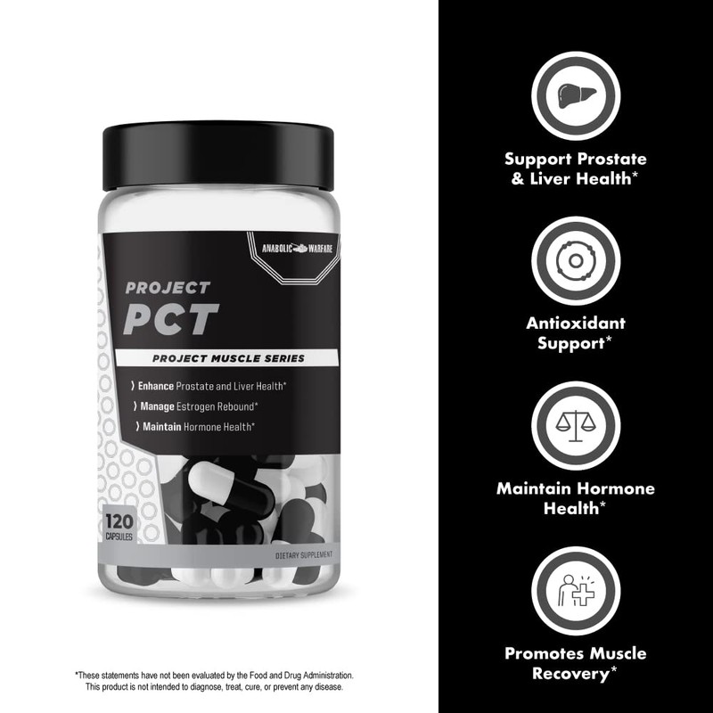Anabolic Warfare Project PCT Supports Hormone Health, Promotes Post-Workout Recovery
