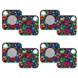 MightySkins Skin Compatible with Tile Mate w/Replaceable Battery (2018) - Stained Glass Window | Protective, Durable, and Unique Vinyl wrap Cover | Easy to Apply, Remove | Made in The USA