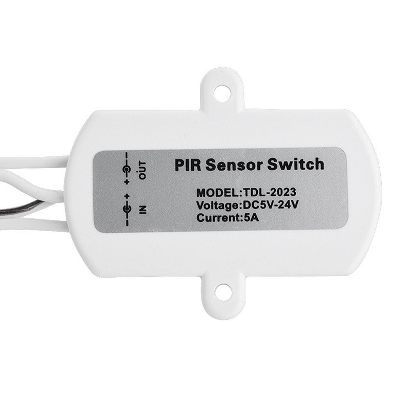 5A DC 5-24V PIR Motion Sensor Switch, Mini PIR Infrared