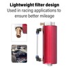 Aramox Universal Car Oil Catch Can Kit Can Kit con
