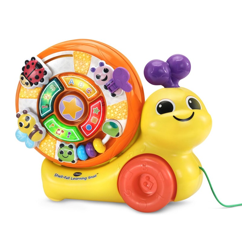VTech Shell-full Learning Snail Pull Toy for Toddlers
