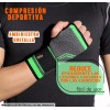 J.H. Company Par De Muñequera Ortopedica Compresion Crossfit Gym Jb-7208a