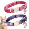 ARING PET 2 Pack Cat Collars-Cute Breakaway Cat Collar with