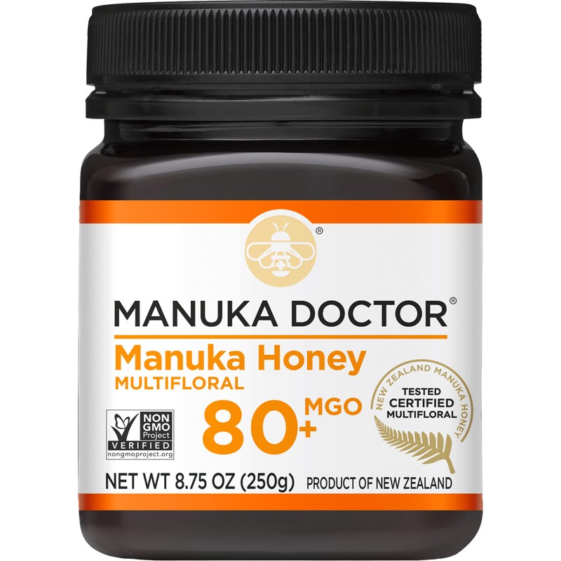 Manuka Doctor - MGO 80+ Manuka Honey Multifloral, 100% Pure