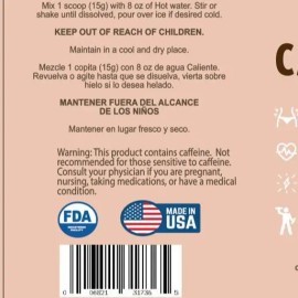 Freeze-Dried Beauty Blend Coffee Cappuccino 500g Instant Beverage for Women Smooth Creamy Flavor Daily Enjoyment