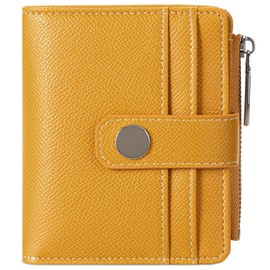 FALAN MULE Small Women Wallet PU Leather Purses for Women RFID Blocking Bifold Small Ladies Purse with Zipper Pocket