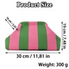 Clutch Pink, Striped Bag, Make Up Bag, Small, Pink and