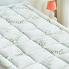 Queen Mattress Pad Cover, Viscose Made from Bamboo Pillow Top