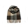 A.WAVE Softer than Cashmere Wool Touch Tassel Ends Plaid Check