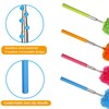 4 Pcs Washable Microfiber Feather Duster, with Extendable Pole and
