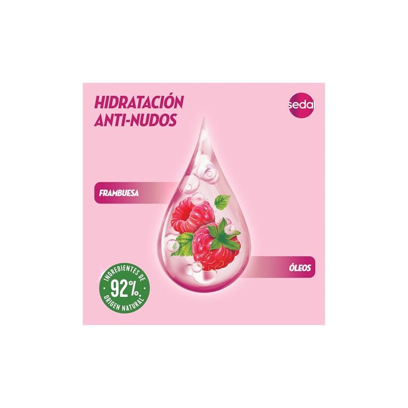 Crema para Peinar Sedal Hidratación Anti-Nudos 300 ml