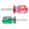 Slotted Phillips Screwdriver - Stubby Screwdriver Set Magnetic Tip Flat