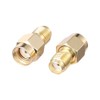 CK RF SMA Female to RP-SMA Female Adapter Barrel Connector