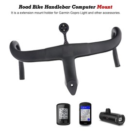 Xotic Tech Computer Mount Compatible with Pinarello Dogma F & F12 Most Talon Ultra Handle Bar (Carbon Fiber)