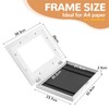 Sinand Picture Frames Set of 2 (White)
