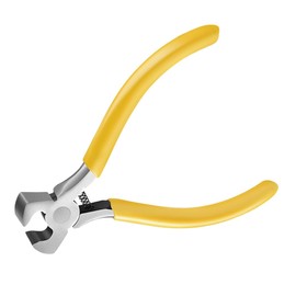 Ciieeo 1pc Stainless Steel Peanut Sheller Pine Nut Plier Practical Nuts Shucker (Yellow)