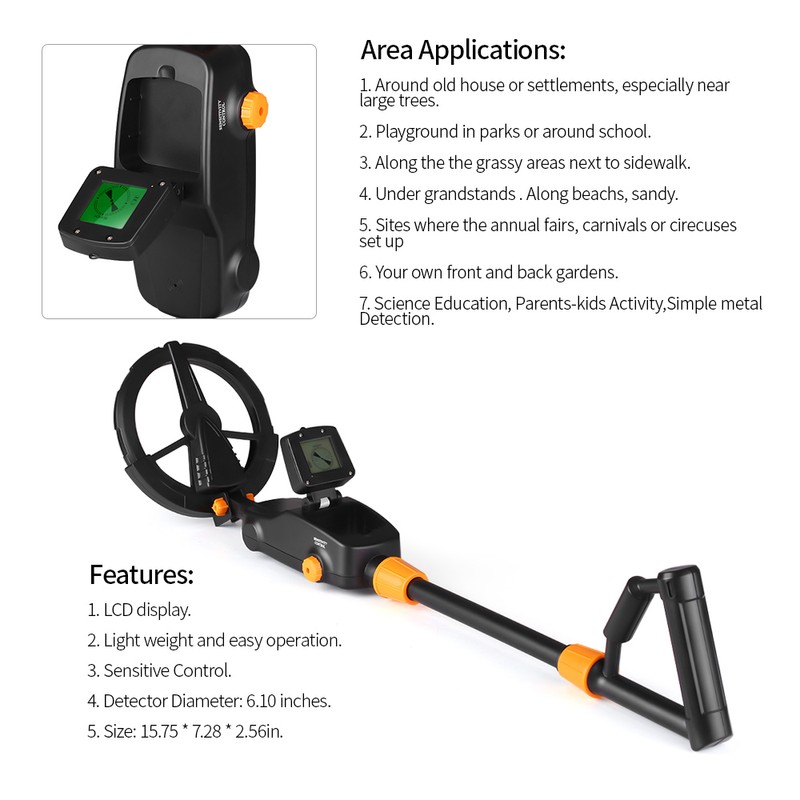 Children Underground Metal Detector Gold Detectors Treasure Hunter Tracker Seeker