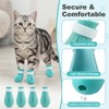 Ryetvok Adjustable Breathable Cat Muzzle& 4Pcs Anti Scratch Cat Paw