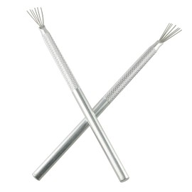 Tegg Clay Needle Tool 2PCS Feather Wire Texture Tool for Clay Sculpting Texturing Modeling