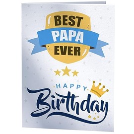 Happy Birthday Card for Best Papa Ever