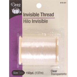 Dritz Invisible Thread, 150-Yard, Clear (2 Pack)