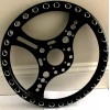Unbranded 13.5" Super Lightweight 12 Gauge Racing Aluminum Steering Wheel