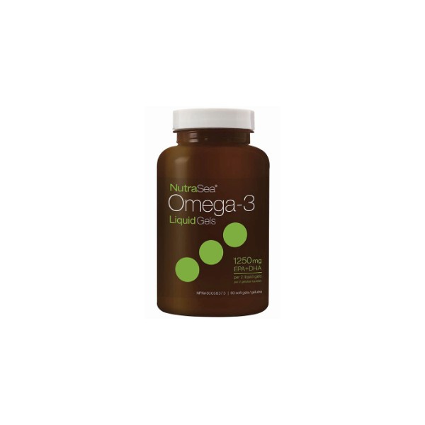 Nutra Sea Omega-3 Liquid Gels (Fresh Mint) - 60 Softgels