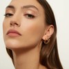 Silver Hoop Earrings for Women，925 Sterling Silver Hoop Earrings with