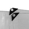 Clear & reinforced waterproof mono tarpaulin/camping ground/Fly sheet tarp,garden cover
