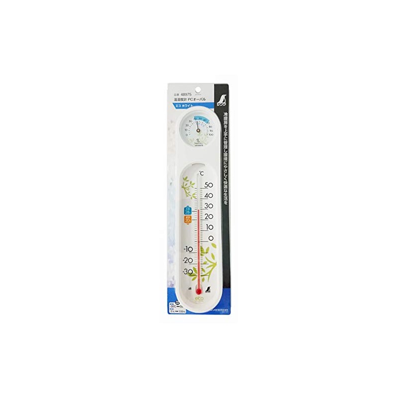 Hygrometer PC Oval Eco White 48975