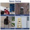 Happyiren Ladder Hooks for Garage Storage, Heavy Duty Ladder Bracket