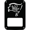 JeepTails Pirate Flag Tail lamp Light Covers Compatible with Jeep