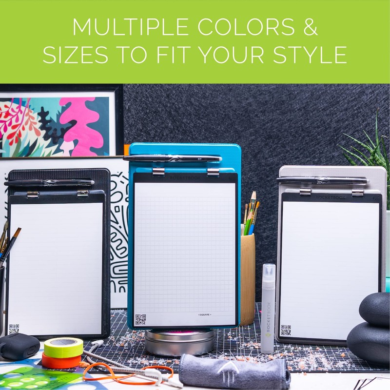 Rocketbook Orbit Reusable Polka Dot Ruled Letter Page Set